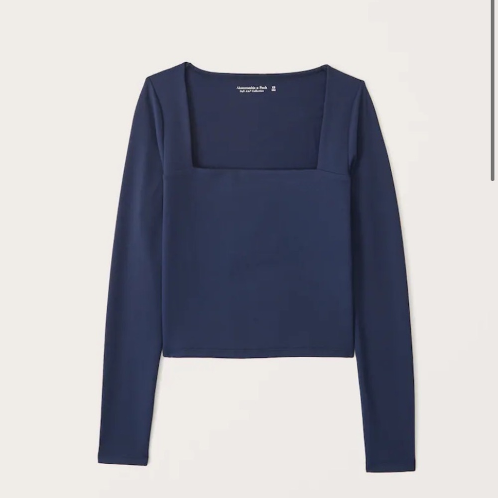 Abercrombie & Fitch | Seamless Fabric Squareneck Top